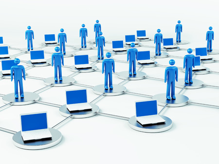 Networkの写真素材