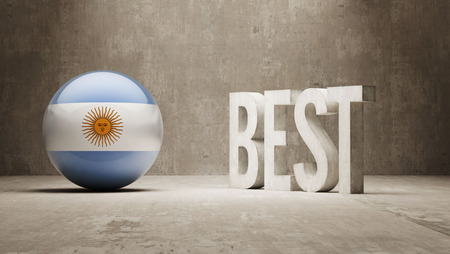 Argentina High Resolution Banks  Conceptの写真素材