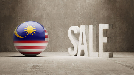 Malaysia  Sale Conceptの写真素材