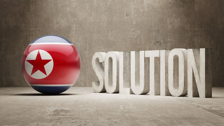 North Korea   Solution Conceptの写真素材