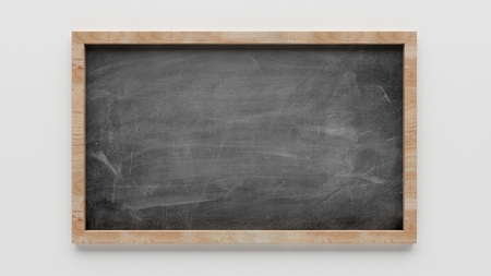 Chalkboard Drawing isolated on white backgroundの写真素材