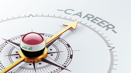 Iraq High Resolution Career Conceptの写真素材