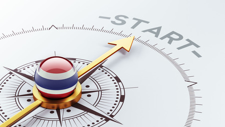 Thailand High Resolution Start Conceptの写真素材