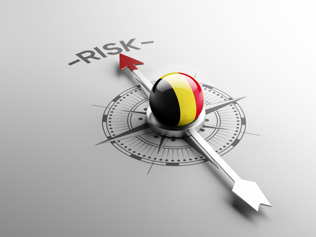 Belgium High Resolution Risk Conceptの写真素材