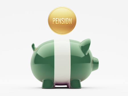 Nigeria  High Resolution Pension Conceptの写真素材