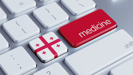 Georgia High Resolution Medicine Conceptの写真素材
