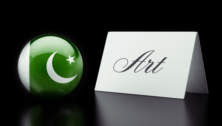 Pakistan High Resolution Art Conceptの写真素材