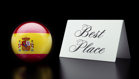 Spain High Resolution Best Place Conceptの写真素材