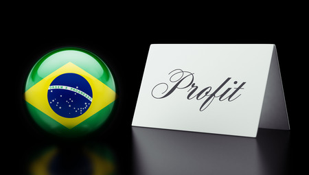Brazil High Resolution Profit Conceptの写真素材