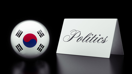 South Korea High Resolution Sign Conceptの写真素材