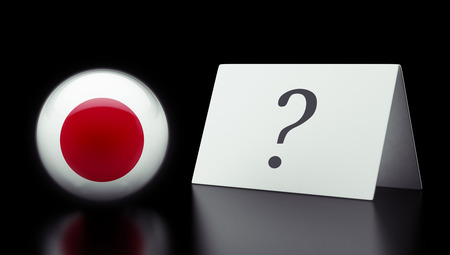 Japan High Resolution Question Mark Conceptの写真素材