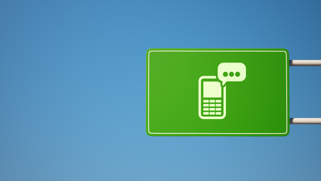 High Resolution Sign Contact Iconの写真素材