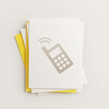 High Resolution Sticky Note Concept Iconの写真素材