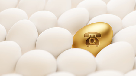 High Resolution Egg Contact Iconの写真素材