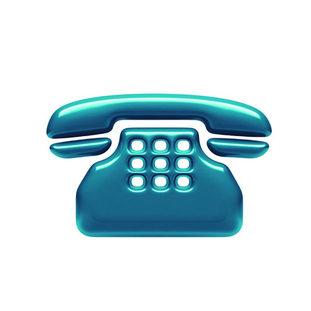 Contact Icon isolated on white backgroundの写真素材