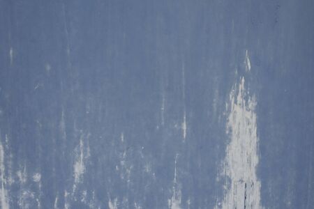 blue old wall use for backgroundの写真素材