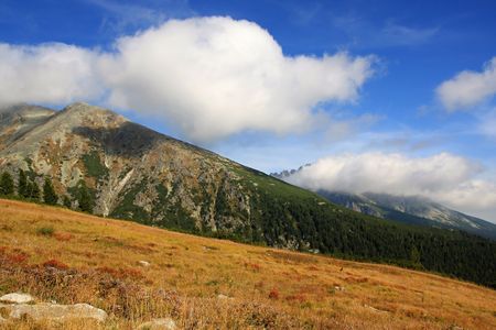High Tatras mountains in Slovakiaの写真素材