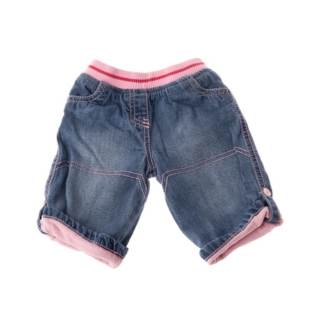 children denim pantsの写真素材