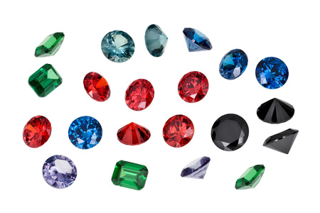 Luxury jewelry gems