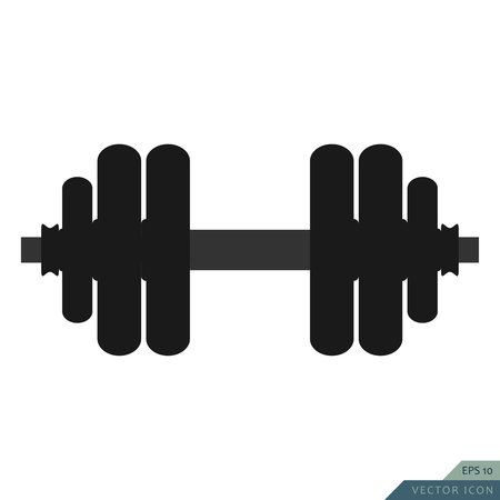 Dumbbell vector iconのイラスト素材