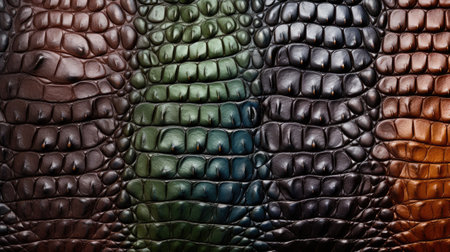 A crocodile skin texture backgroundの素材