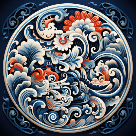 Ornaments of Chinese styleの素材