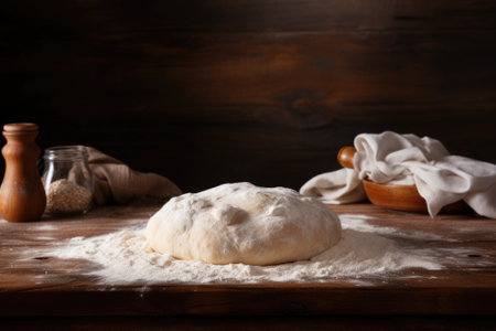 Preparation of wheat dough for bread productionの素材