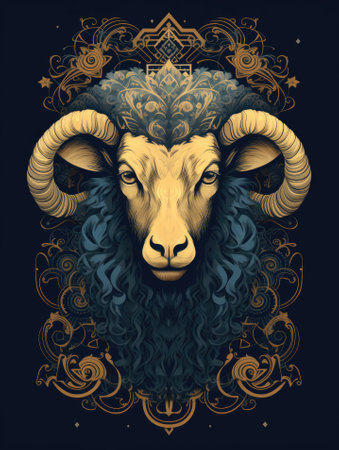 Sheep background for Eid aldha mubarak designの素材