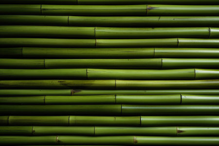 Green bamboo background textureの素材