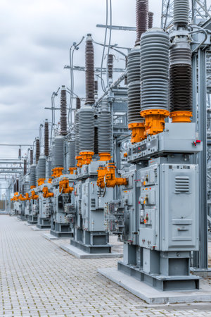 Electrical infrastructure converting voltage for efficient power transmission and energy supplyの素材