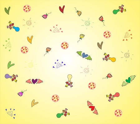 This background for valentine day Vector is eps  10 のイラスト素材