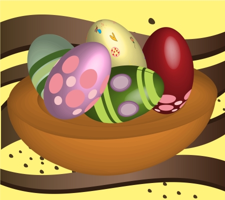 This background for  Easter day のイラスト素材