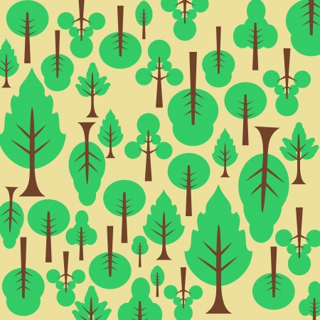 Background pattern tree  For the fabric のイラスト素材