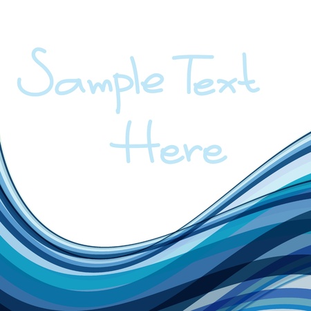 Abstract wave background のイラスト素材