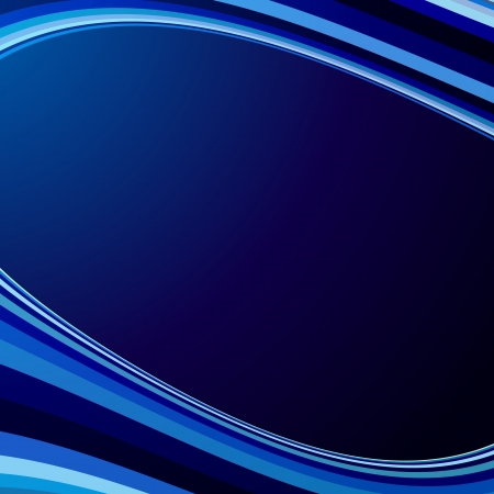 abstract blue colorful wave vectorのイラスト素材