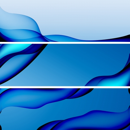 Abstract blurred wave backgroundのイラスト素材