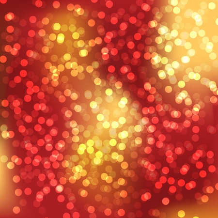 Red defocused lights background for christmas dayのイラスト素材