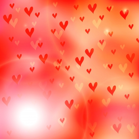 vector valentine day wallpaper for celebrationのイラスト素材