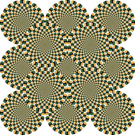 Opticall illusion.の写真素材
