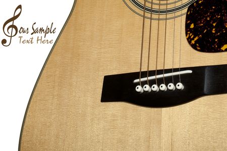 Guitar closeup.
