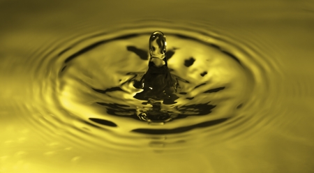 Real water drop splash の写真素材