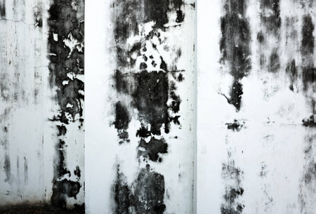 An antique wall wall grunge textureの写真素材