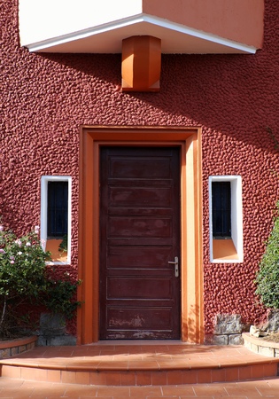 DALAT, VIET NAM- DEC 27, 2016: Ancient French architecture at Da Lat for Vietnam tourism, detail Domaine de maria church on day, a famous place for travel with old building, Vietnamのeditorial素材