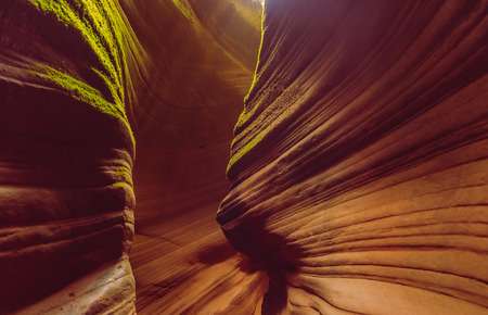 Ganquan Yucha Canyon in Shaanxi.の写真素材
