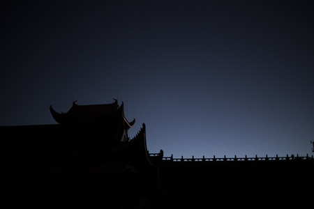 Building at sunriseの写真素材