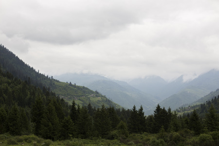 mountain sceneryの写真素材