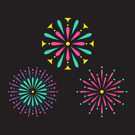 Firework icon. Firework vector icon. Firework vector iconのイラスト素材