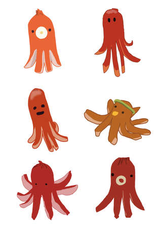 Illustration Data Octopus's Wiener

It is an illustration of octopus's wiener which put a cut in one end of the wiener and heated it like an octopus.の写真素材