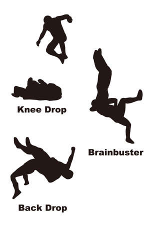 Illustration Data Pro Wrestling Silhouette 3

It is three silhouette illustrations of professional wrestling technique.の写真素材