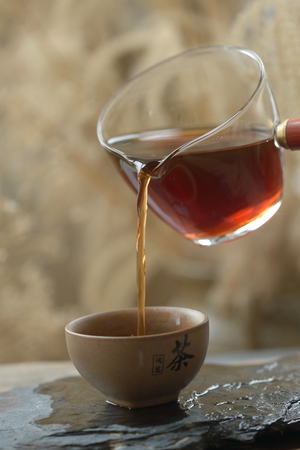 Pu'er teaの写真素材